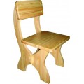 Прочный стул из сосны Омега