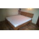 Кровать из массива дуба лофт1800