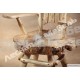 Кресло из массива тополя "Художественный промысел". Авторская мебель из дерева в Москве